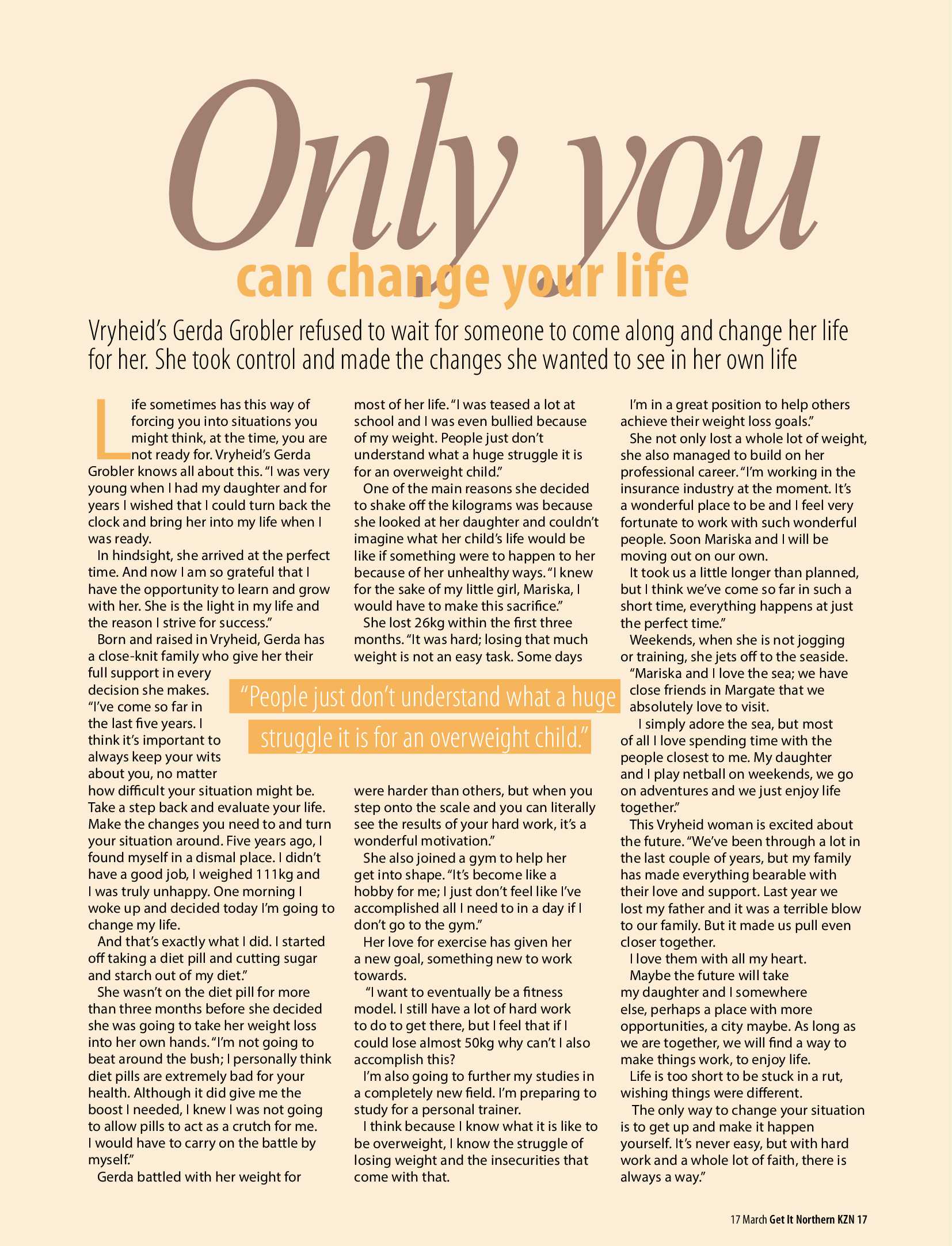 Northern KZN Get It March 2017 in page 19