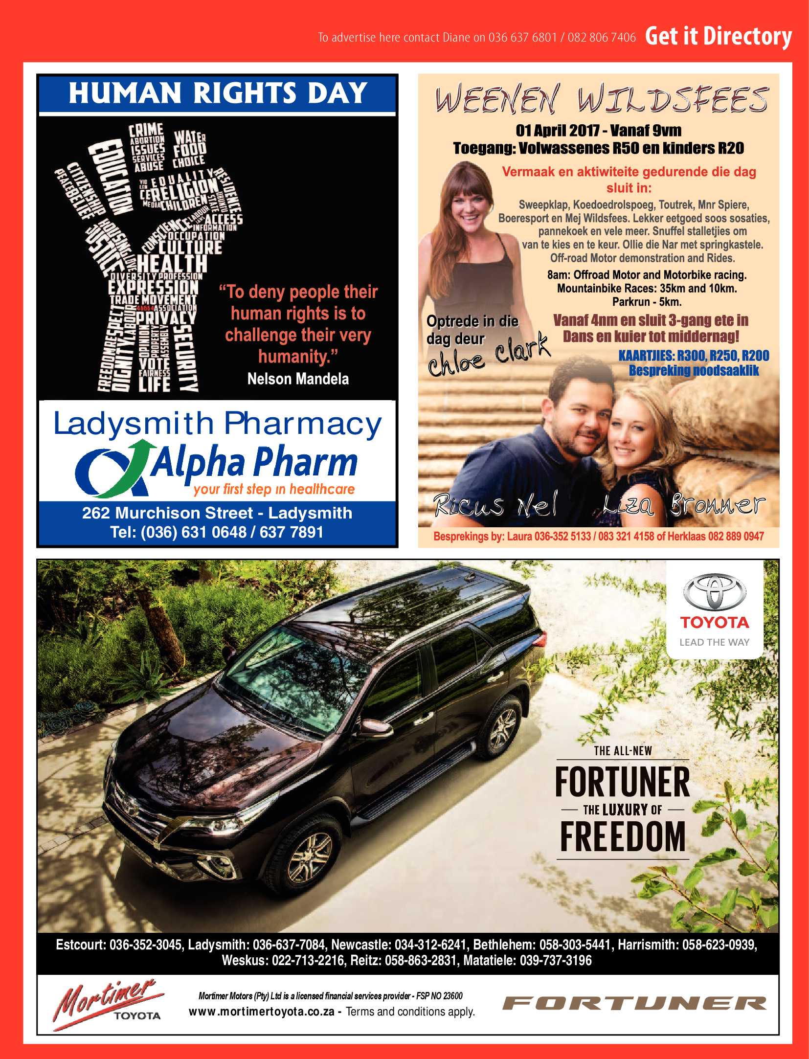 Northern KZN Get It March 2017 in page 33